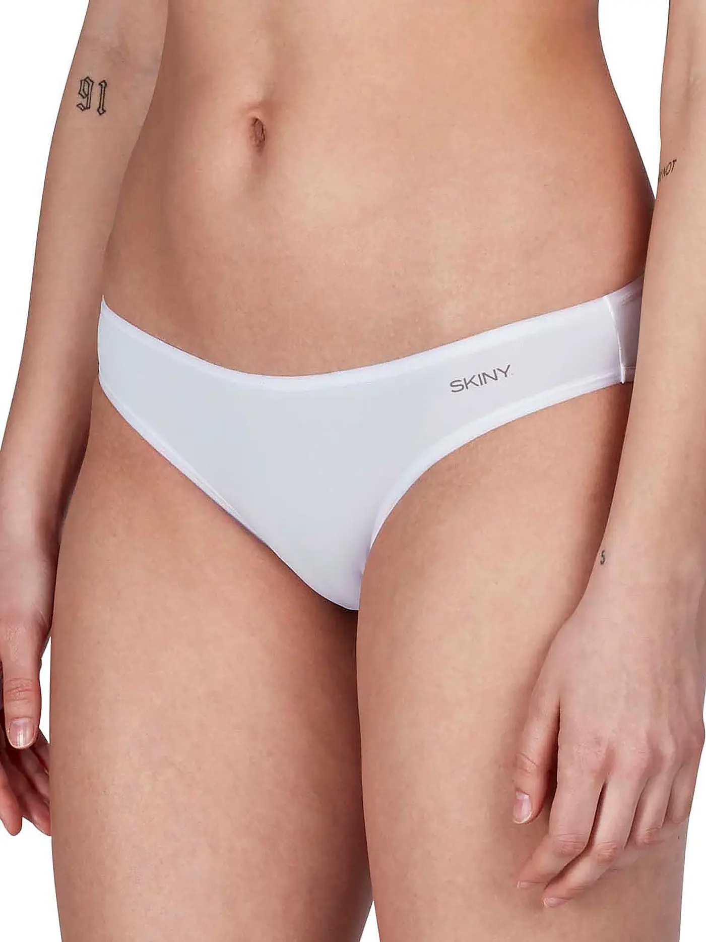 SKINY | Rio-Slip 2-er Pkg. "Micro Lovers" (Weiss) | 